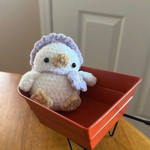 Handmade flower duck!